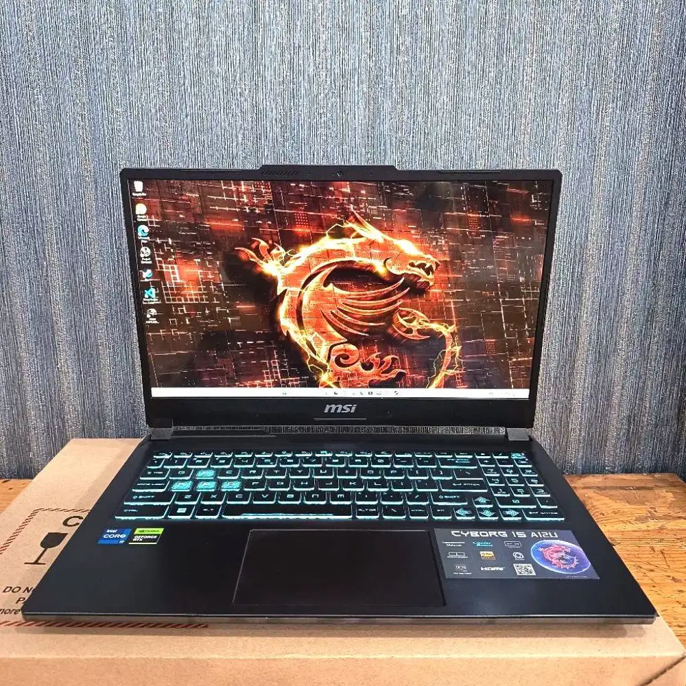 Laptop Gaming MSI CYBORG 15 A12UDX, Core i7 - 12650H Gen 12Th / Ram 16