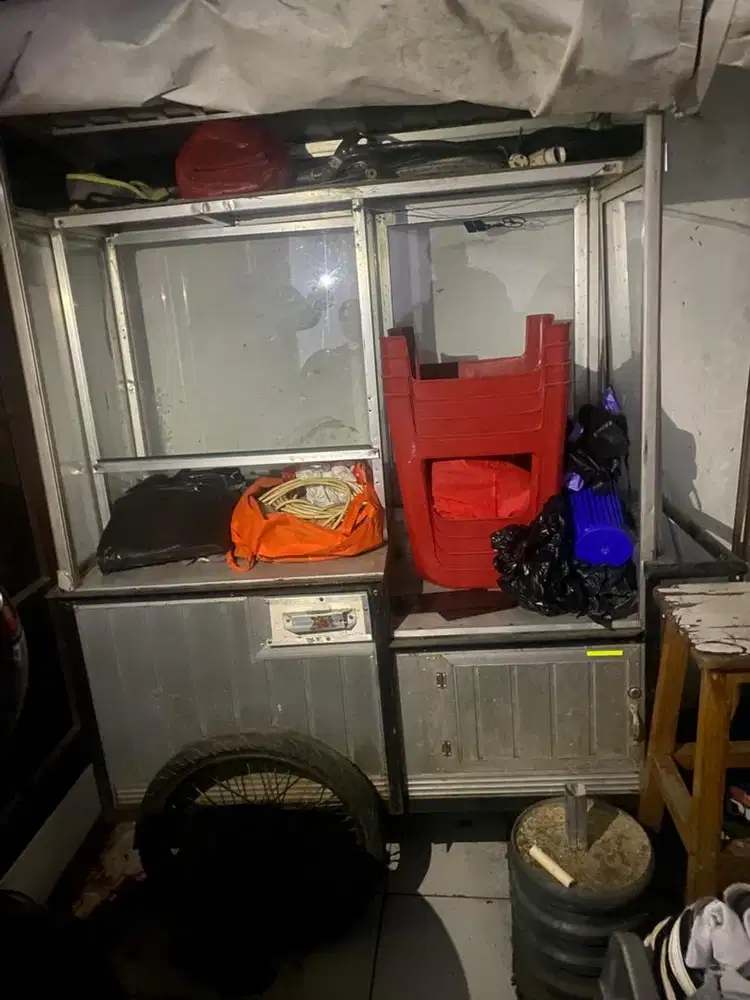 Gerobak Aluminium Bekas Kondisi Baik