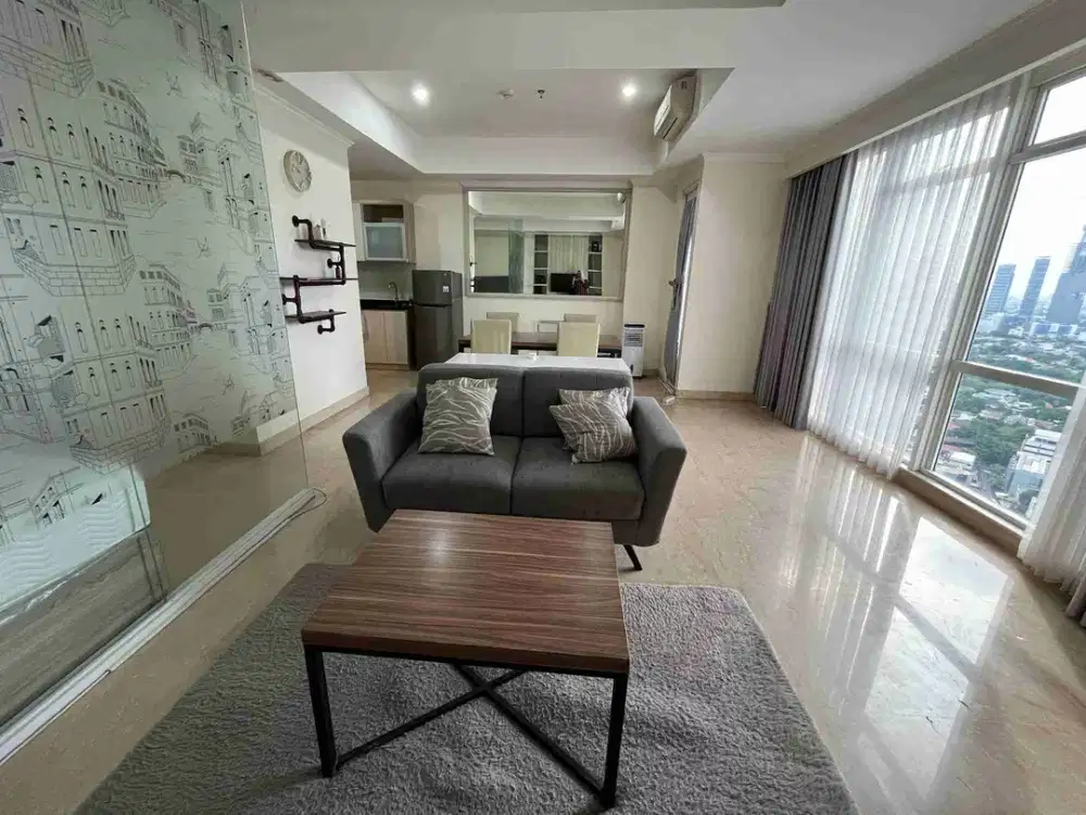disewakan menteng park 1 bedroom luas besar 66m