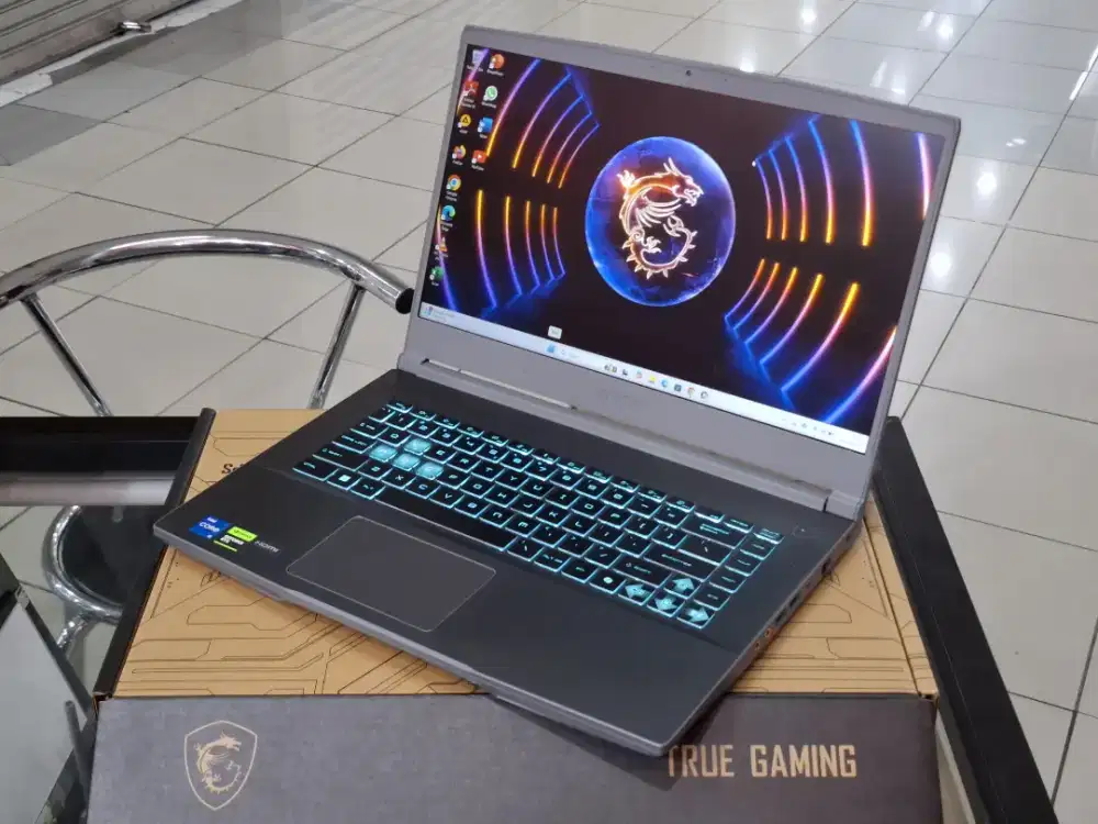 Laptop MSI Thin 15 B12UCX /intel Core i5-12450H/Ram 16GB/SSD 512GB