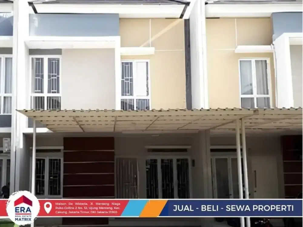 Jual rumah BU L6x15 di daerah Metland Menteng, Cakung Jakarta Timur