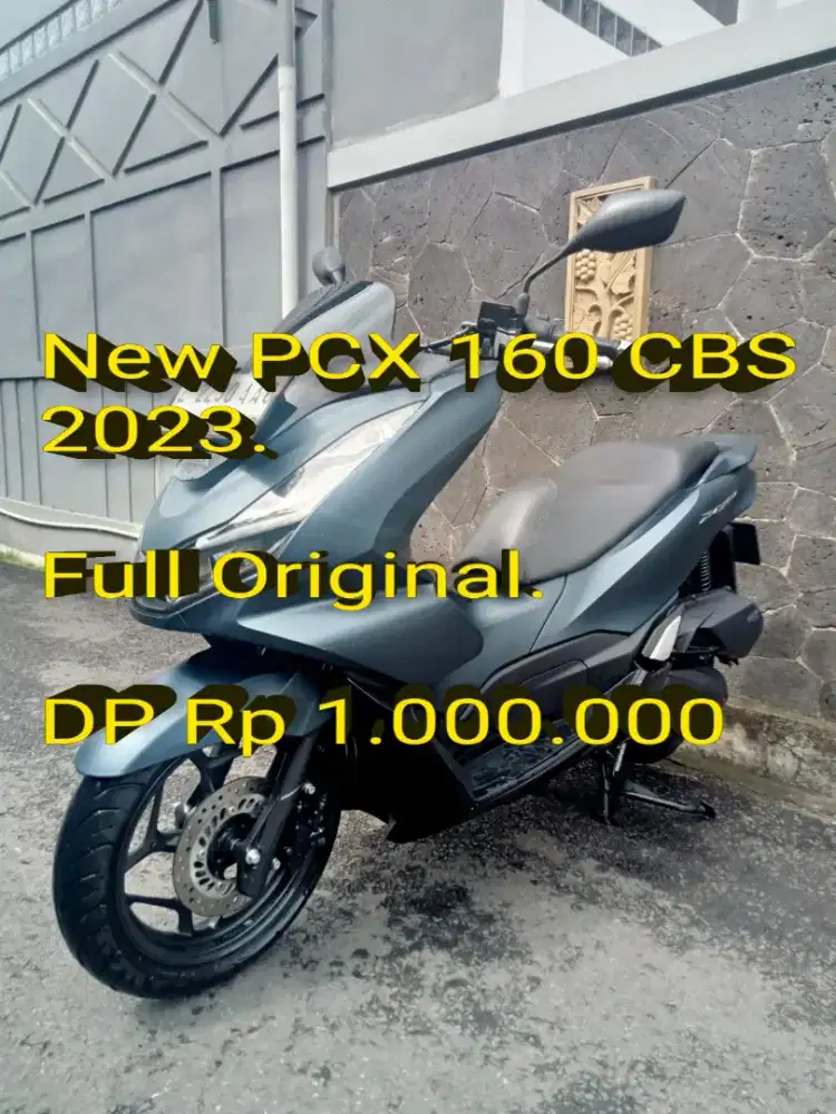 PCX 160 2023. Pajak ON. Like New. Mulus. Full Original. Cash/Kredit/TT
