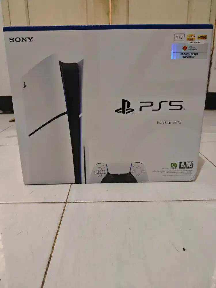 PS5 Slim Disc 1TB Garansi Resmi Indo (Baru Segel)