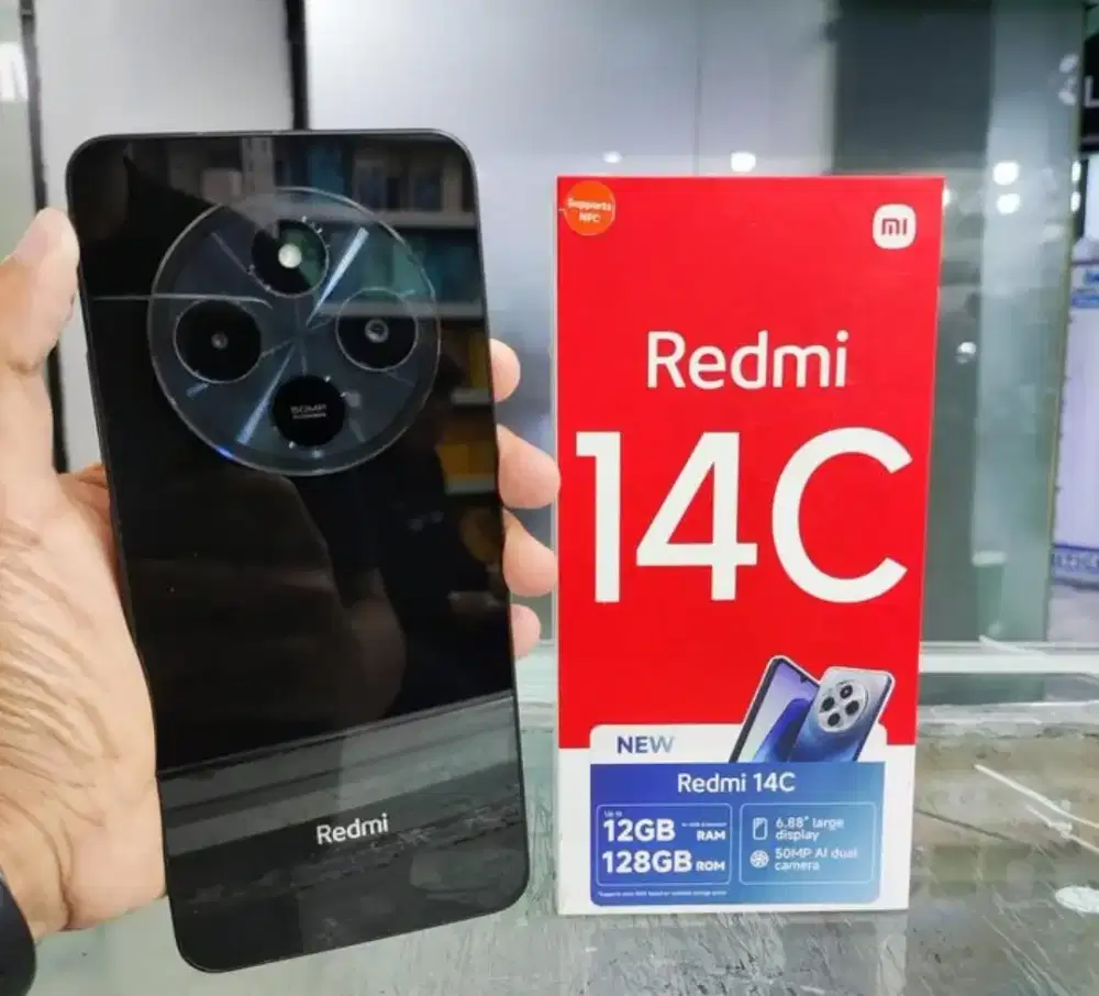 REDMI 14C 12/128GB, bisa cicilan pakai spaylater