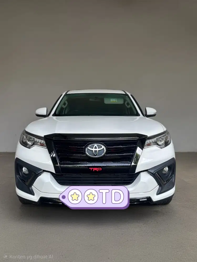 Toyota Fortuner 2.4 VRZ TRD Solat AT