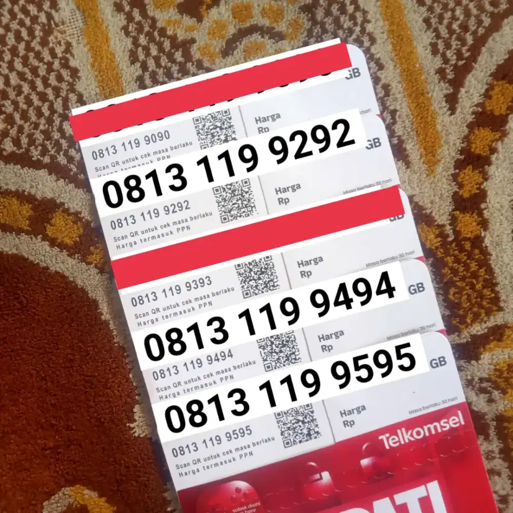 Nomor Cantik Telkomsel Simpati 11 Digit