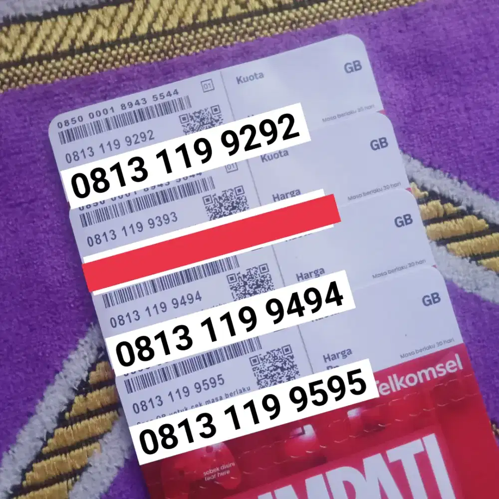Nomor Cantik Telkomsel 11 Digit ABAB
