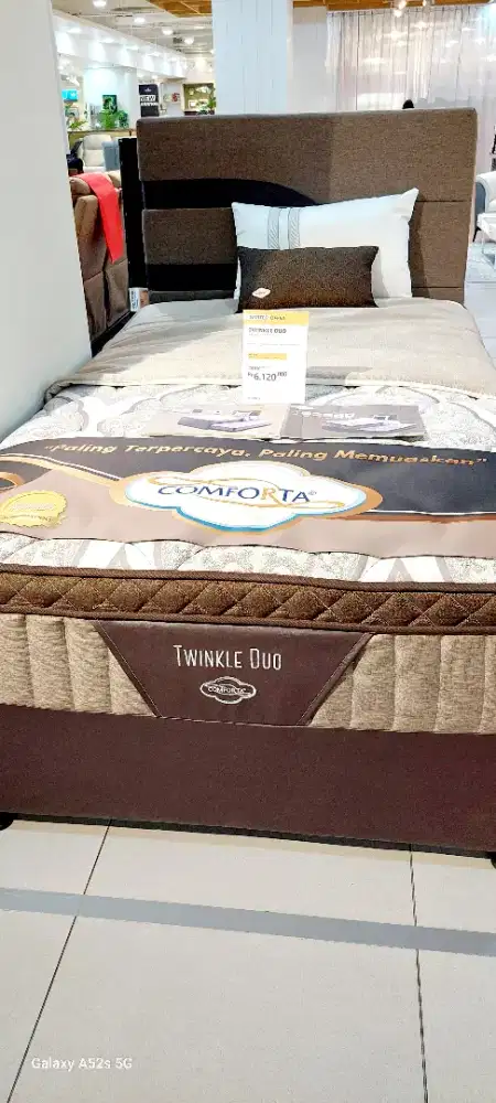 Tempat tidur sorong ukuran 120X200