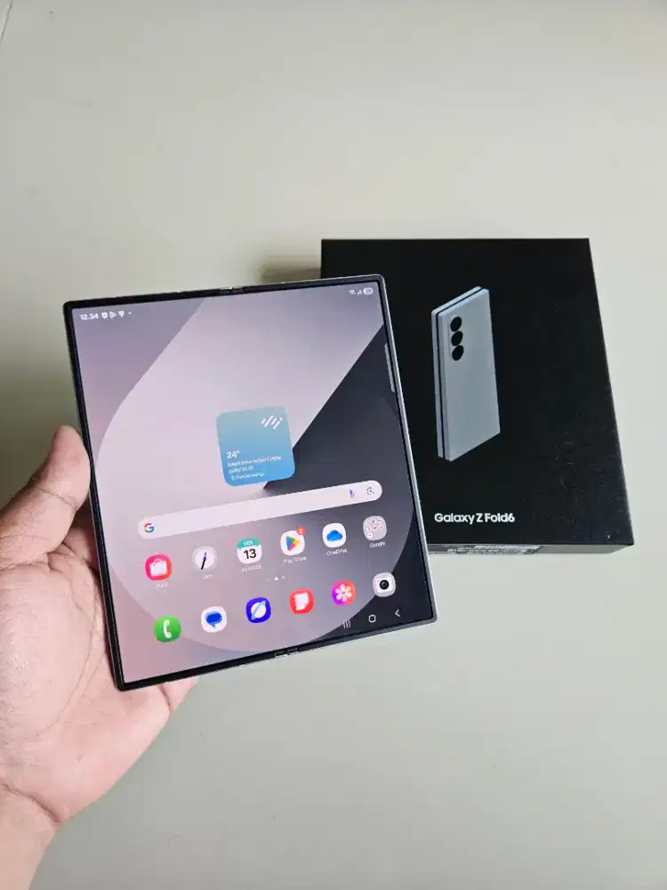 Samsung Z Fold 6 512gb 5G Silver Garansi Aktif Resmi SEIN Normal Murah