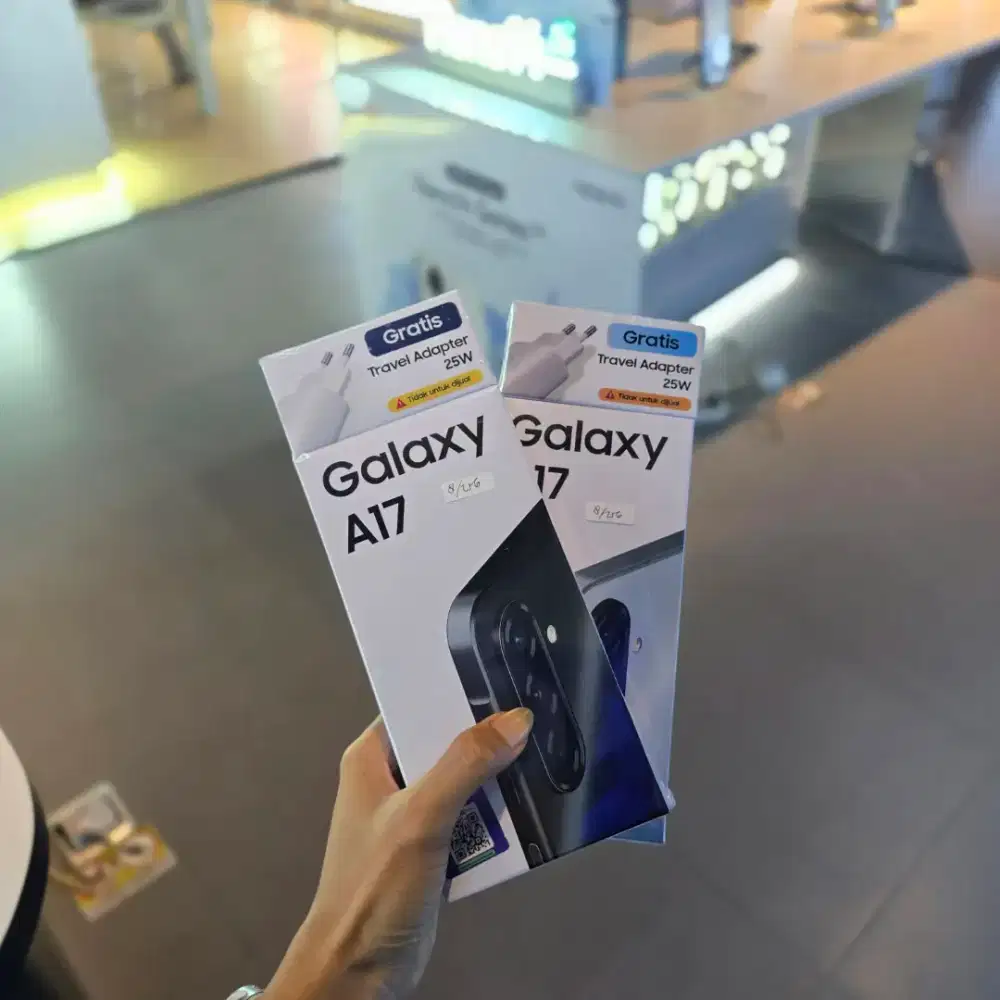 SAMSUNG GALAXY A17 4G 8/128 GB COD FREE ONGKIR (BARU)
