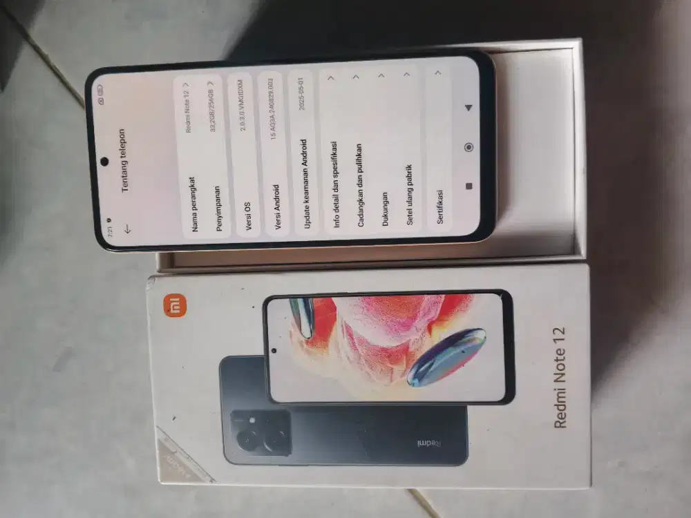 Redmi note 12 ram 8/256