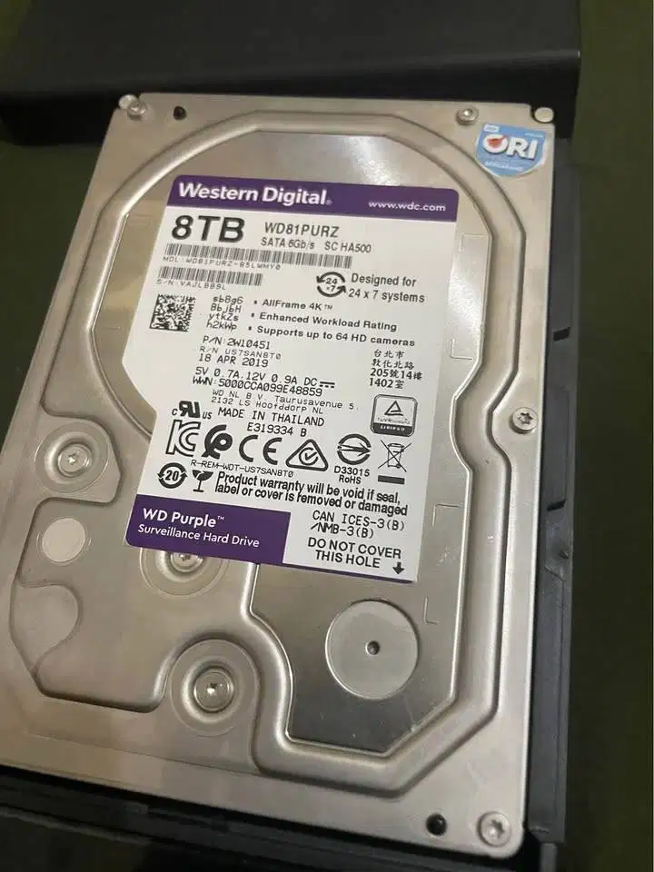 Hardisk 8tb external usb 3.0 sentinel 100 hdd eksternal ori 8 tera