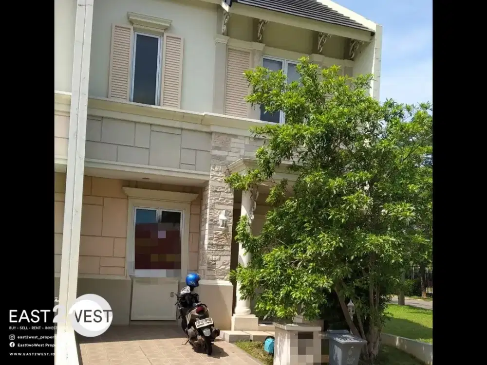 Sewa  Rumah Vanya Park Cluster Asana BSD City Tangerang Selatan Murah Bagus Nyaman Strategis