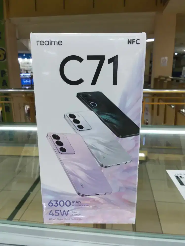 Realme c71 forest Owl 6/128gb garansi resmi 1 tahun