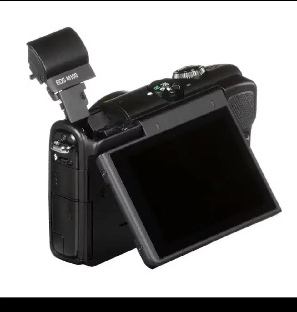 KAMERA CANON EOS M100 + LENSA KIT 15-45MM IS STM WiFi ( bekas)