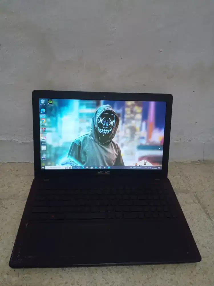 Laptop Murah Gaming Asus X550JX i7 12/SSD 512gb Dobel VGA GTX 950M 2gb