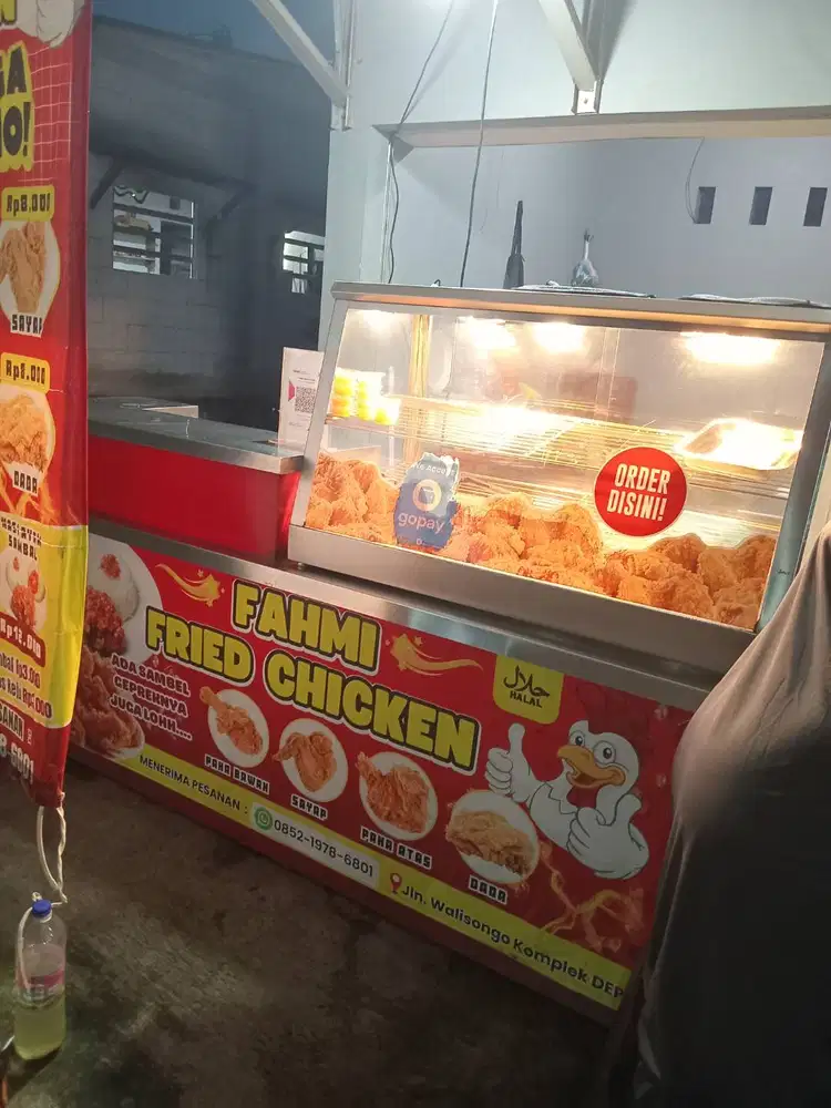 Jaga kios fried chicken