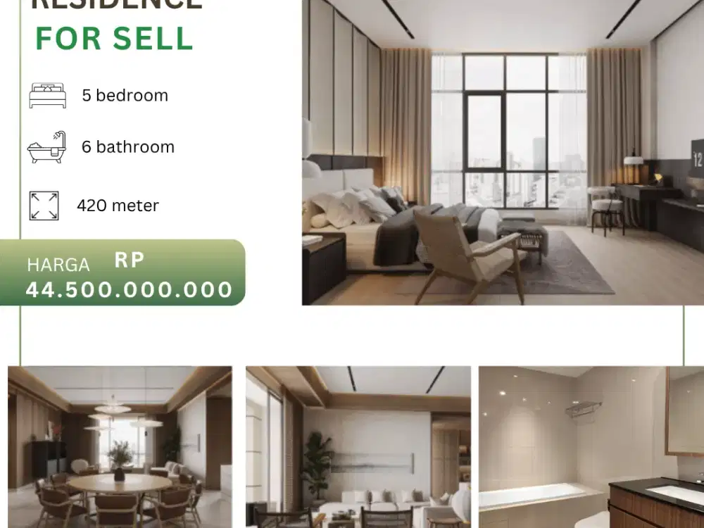 For Sale Le'PARC Residence 4BR+1 Full Furnished Tower Townhomes