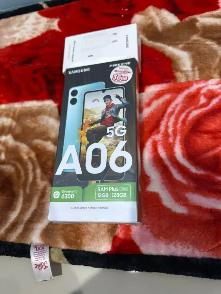 SAMSUNG A06 5G 6+6/128 100% BARU MASIH DALAM BOX