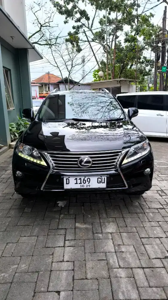 Lexus RX 270 at 2012 hitam