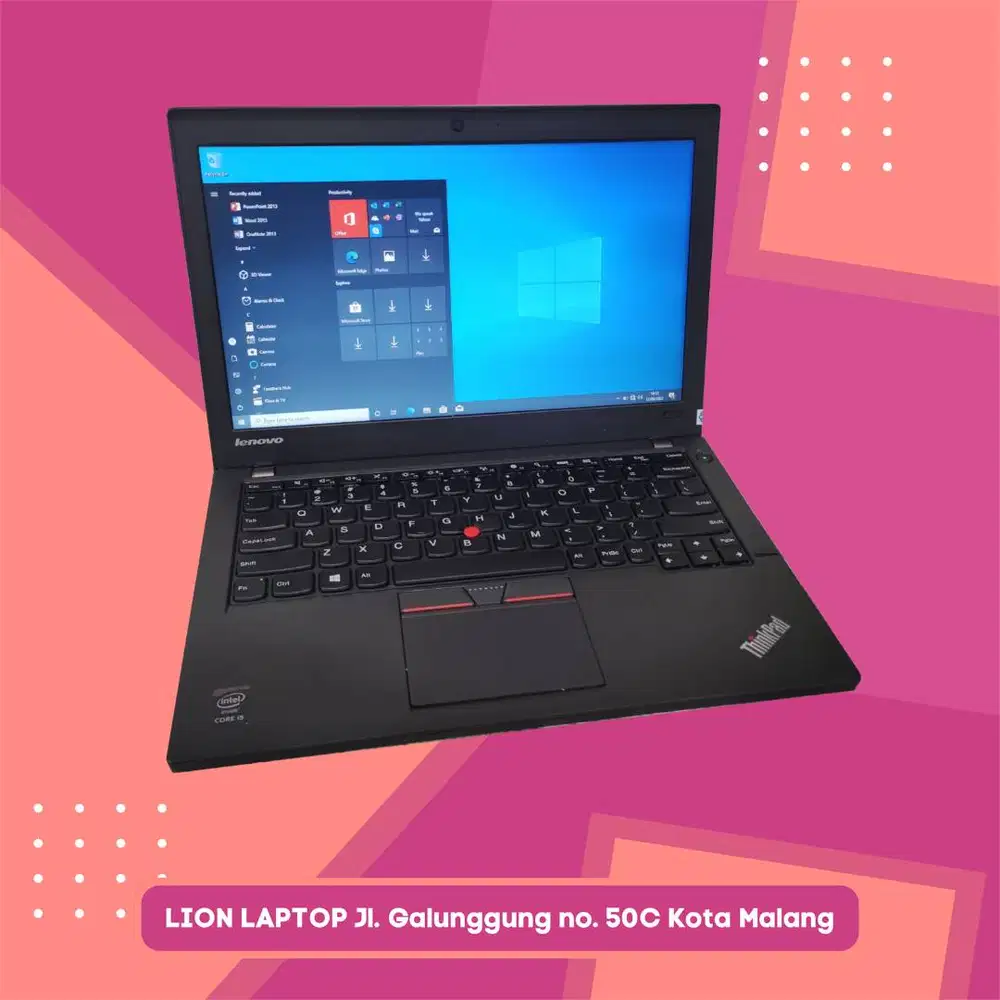 RAM 8GB SSD 256GB Core i5 Lenovo Thinkpad X250 [10|11]