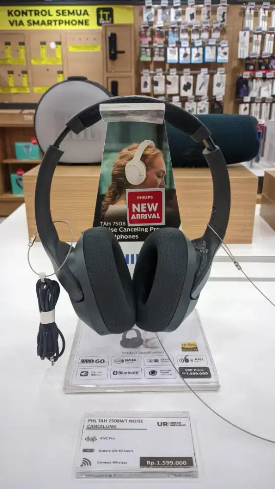 Headphone Wireless Premium dengan Fitur Lengkap