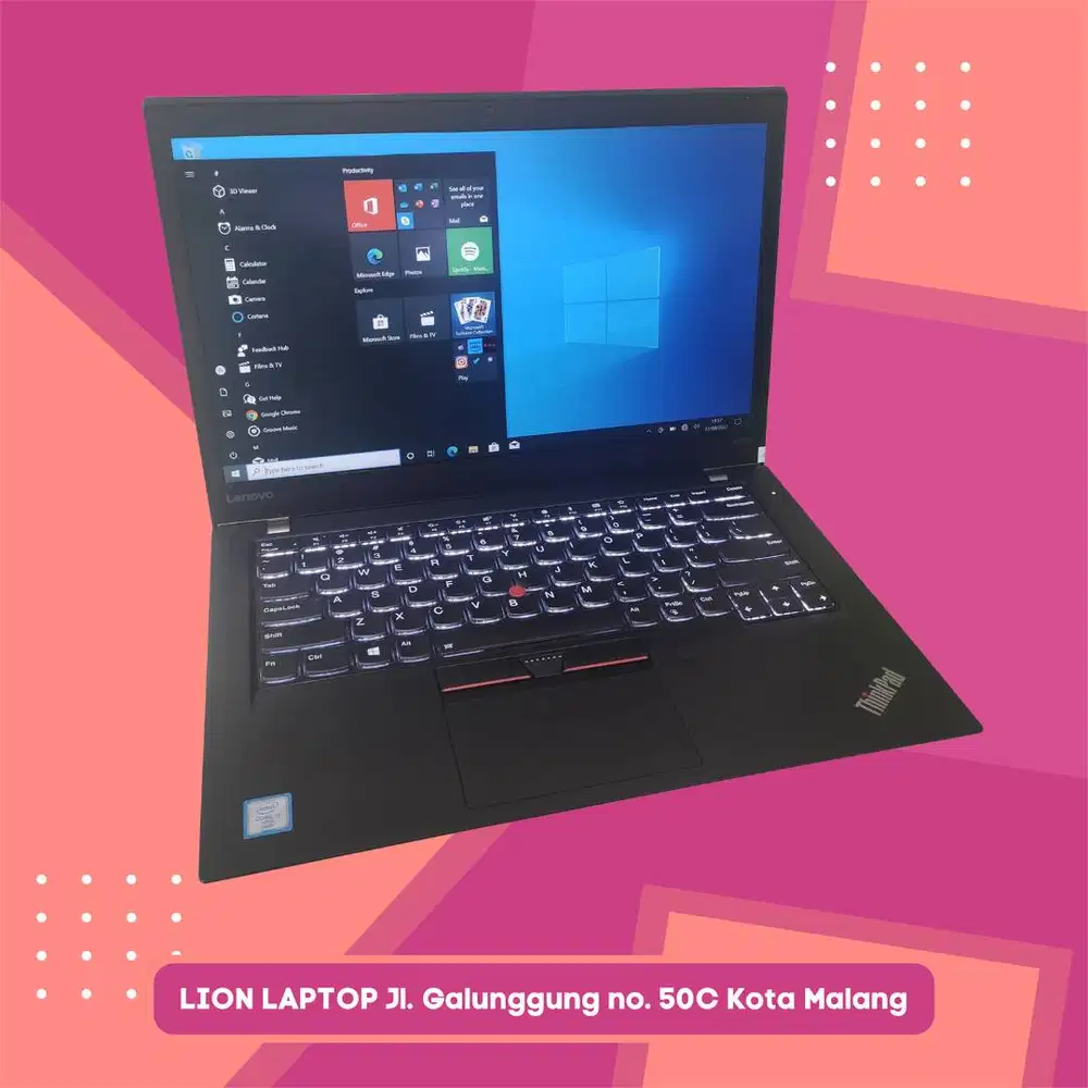 RAM 8GB SSD 256GB Core i5 Touchscreen SLIM Lenovo Thinkpad T470s [10|1