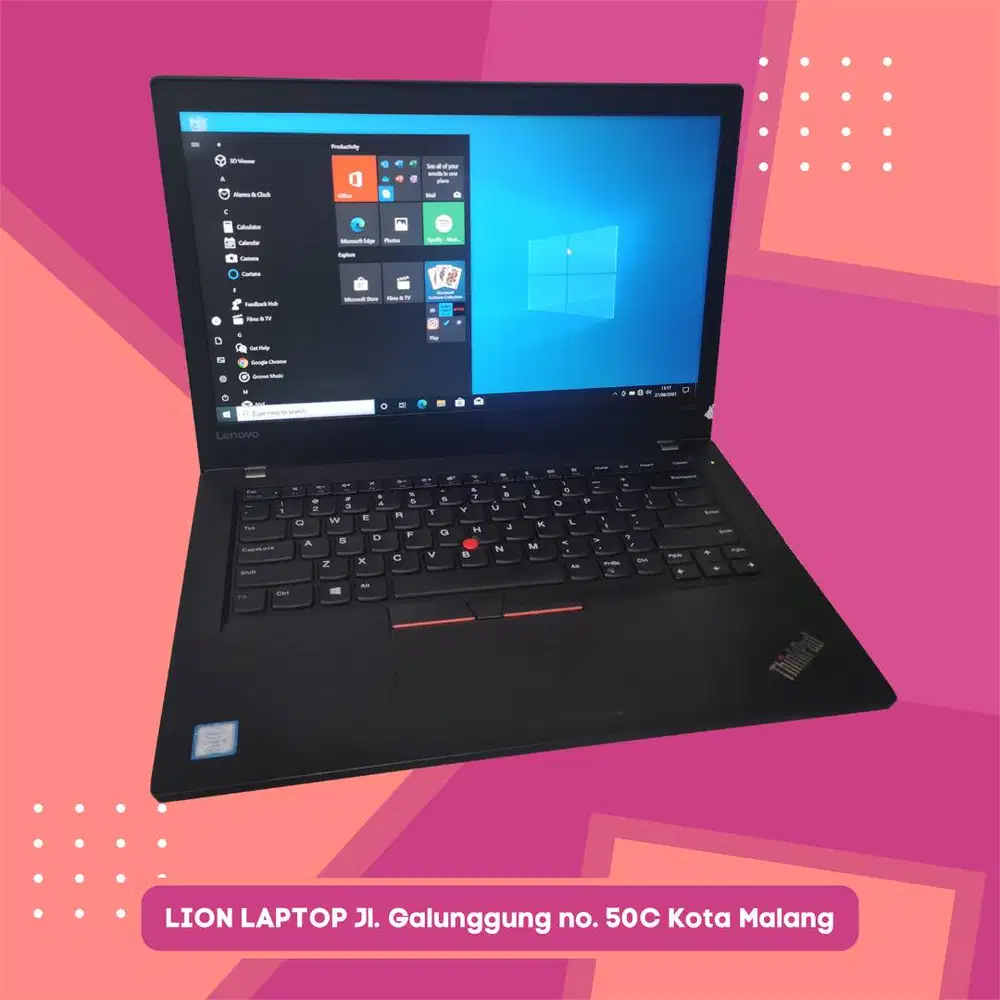 RAM 16GB Core i5 Gen7 SSD 256GB Lenovo Thinkpad T470 [10|11]