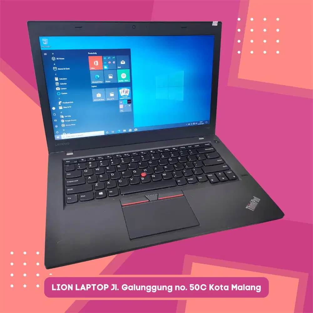 RAM 8GB Core i5 SSD 256GB Lenovo Thinkpad T460 [10|11]