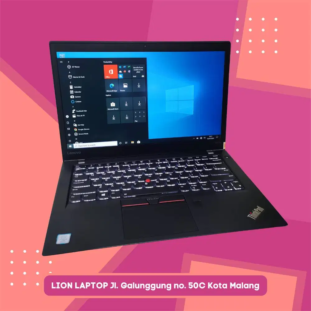 Core i5 Gen 7 RAM 8GB SLIM TOUCHSCREEN Lenovo Thinkpad T470s [10|11]