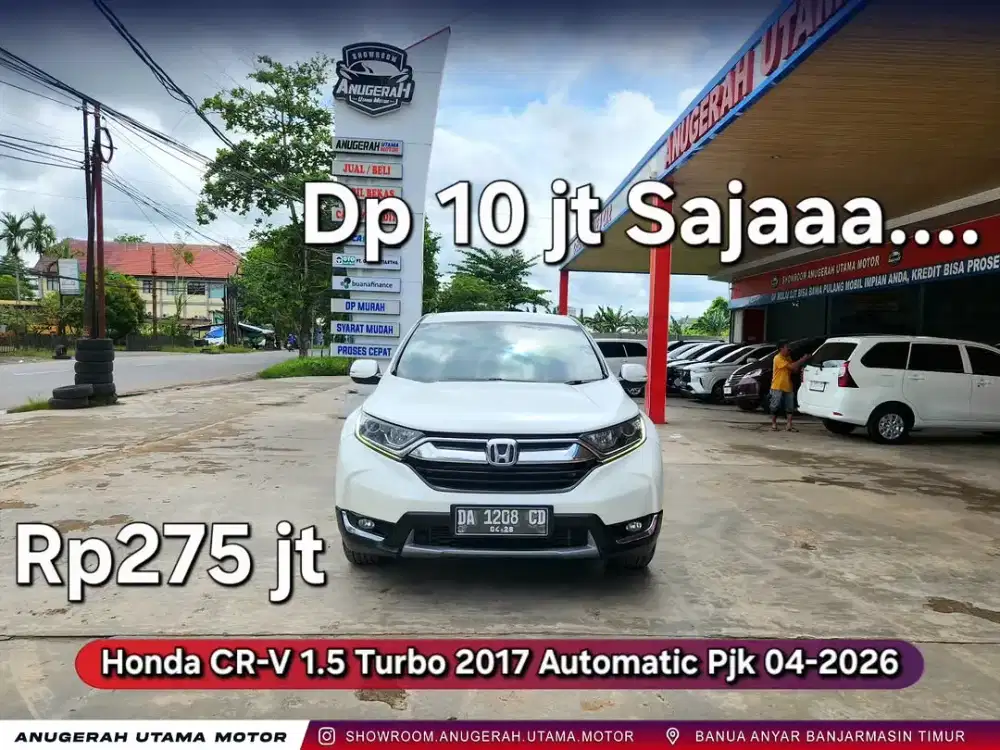 Dp10jt CRV Tirbo 2018 Automatic Asli Banjar