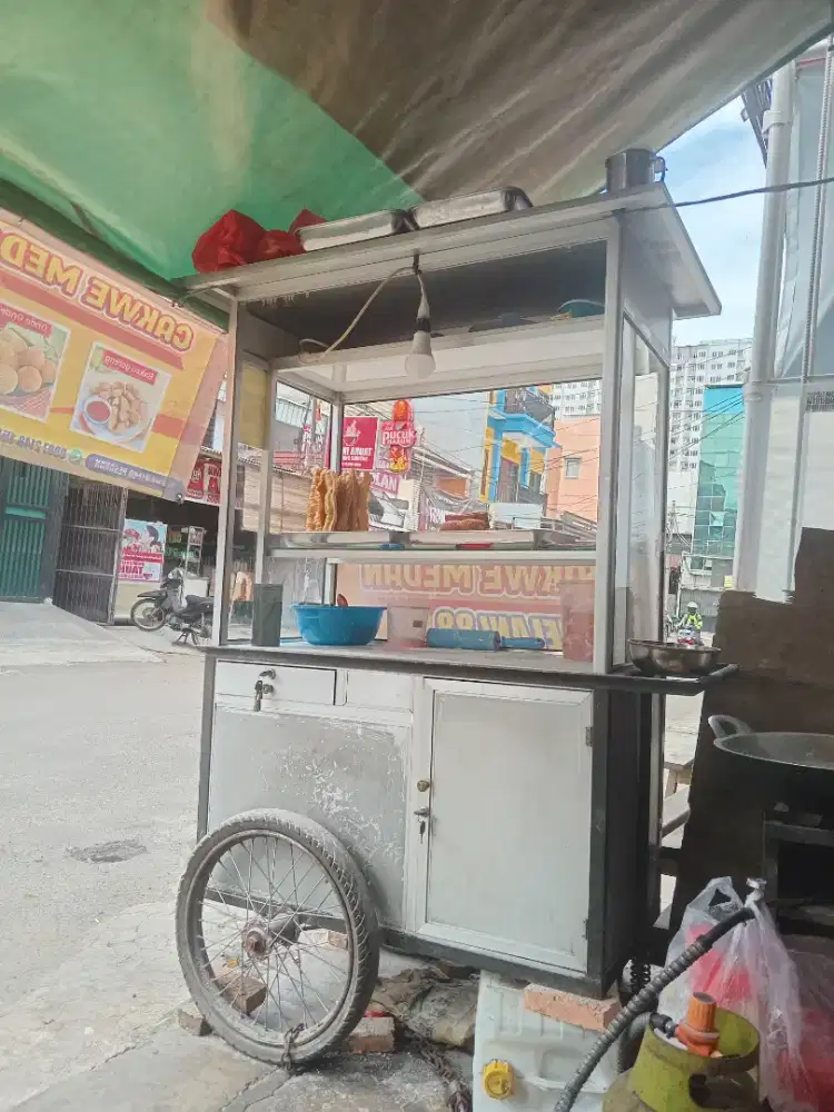 Jual cepat aja grobak etalase