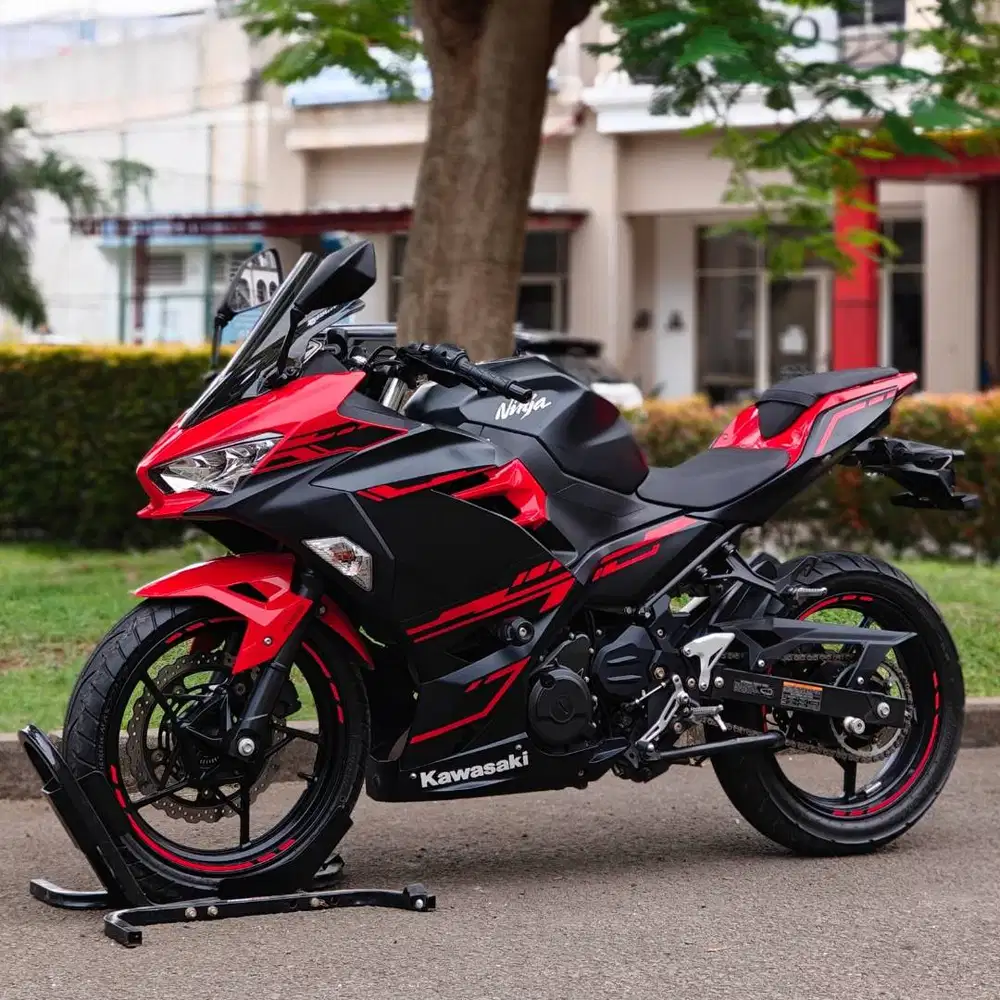 KAWASAKI NEW NINJA 250 FI ABS SE MERAH 2018 KM 2K SUPER MULUS