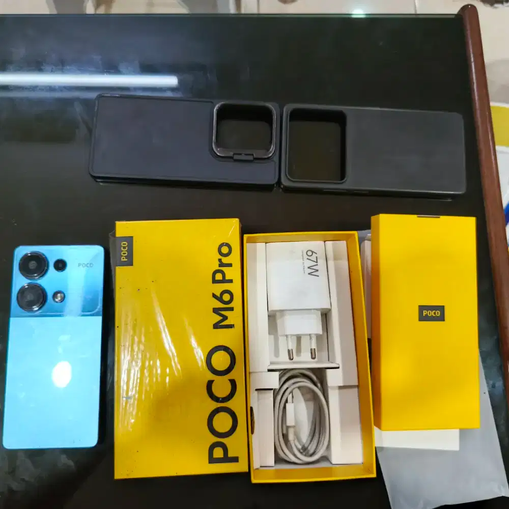 jual poco m6 pro 8/256gb fullset