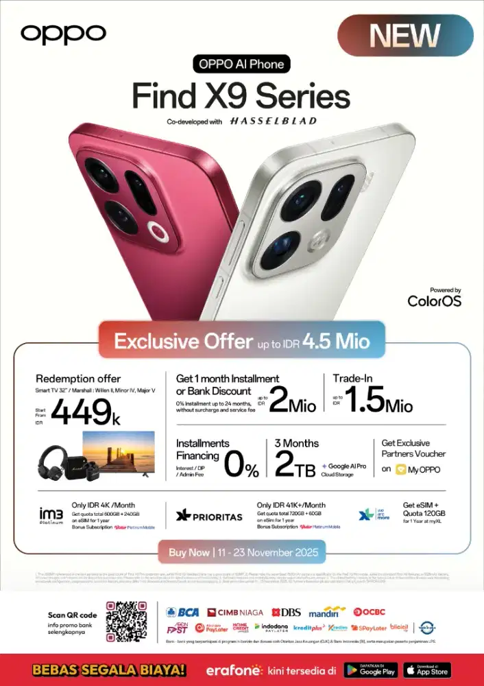 Oppo Find X9 Series Terbaru