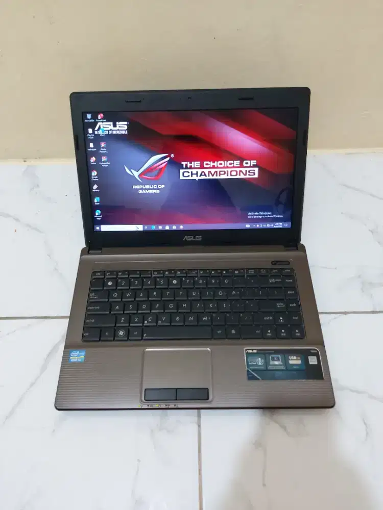 Laptop Asus A44H Series Core i3 Mulus