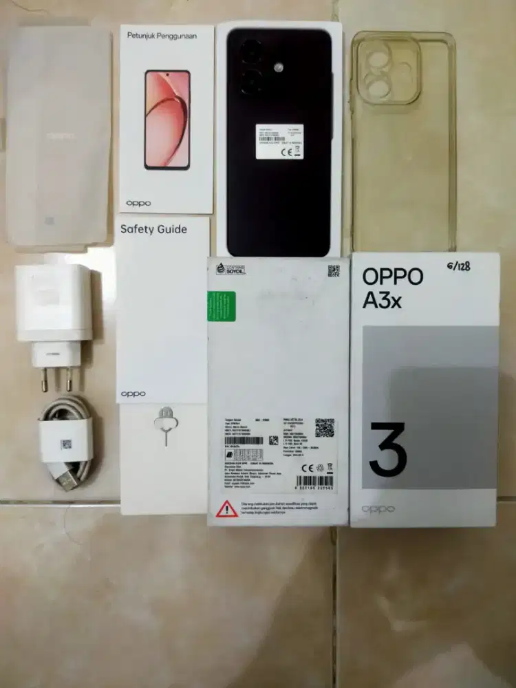 Oppo A3X 4/64, 4/128 & 6/128 asli Oppo bukan barang refurbish