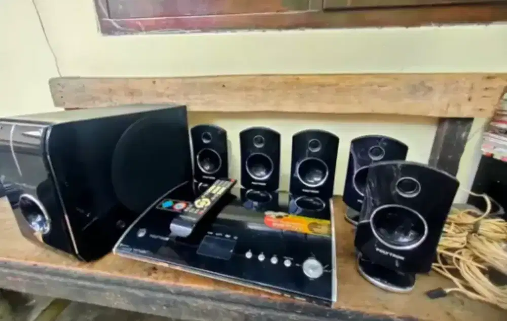 HOME THEATER POLYTRON muluss ok ORI bok kokoh kuat