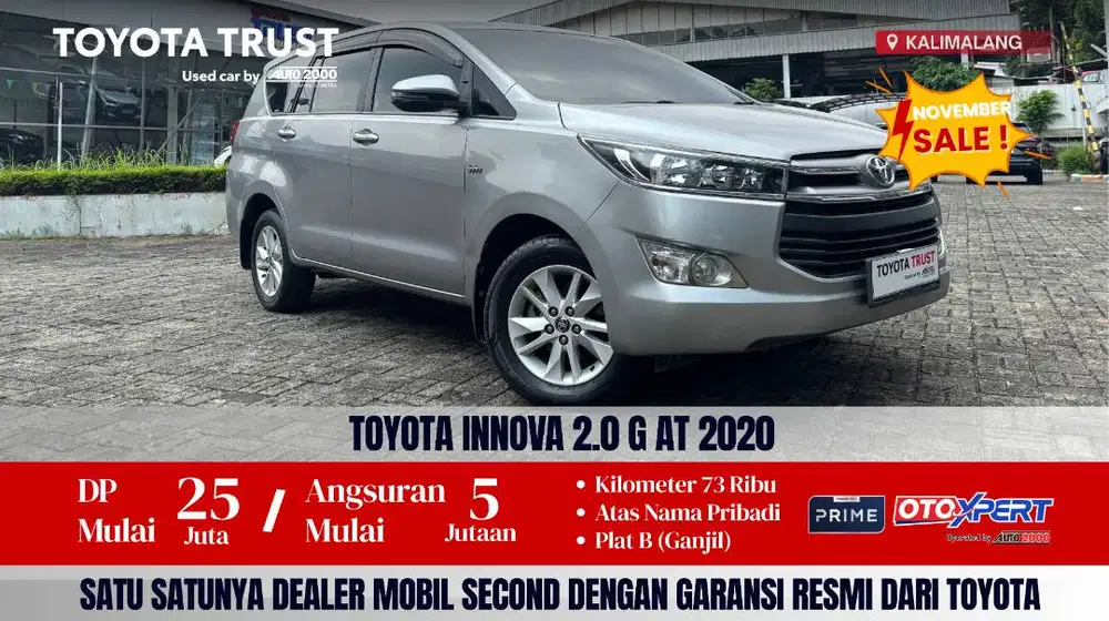 TOYOTA INNOVA 2.0 G AT 2019