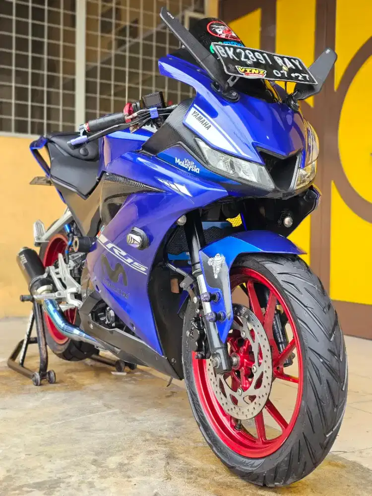 Yamaha R15 / YZF R 15 V3 2017, Blue Premium Metalic.