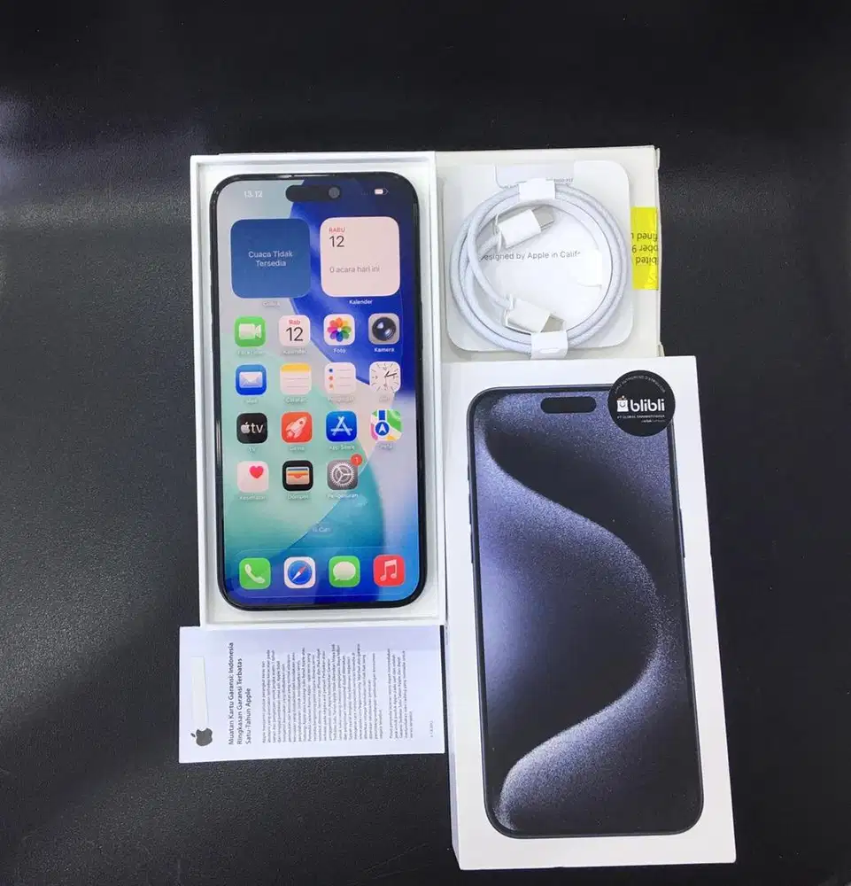 Iphone 15 pro max 256 GB resmi