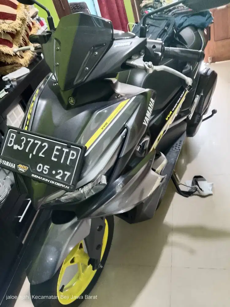 aerox masih mulus jarang pakai