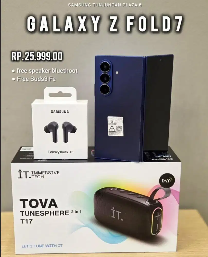 Promo Samsung Galaxy Zfold 7 256