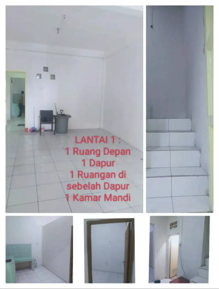 Mochamad Toha Bandung Dijual Rumah 3 Lantai Siap Huni Strategis