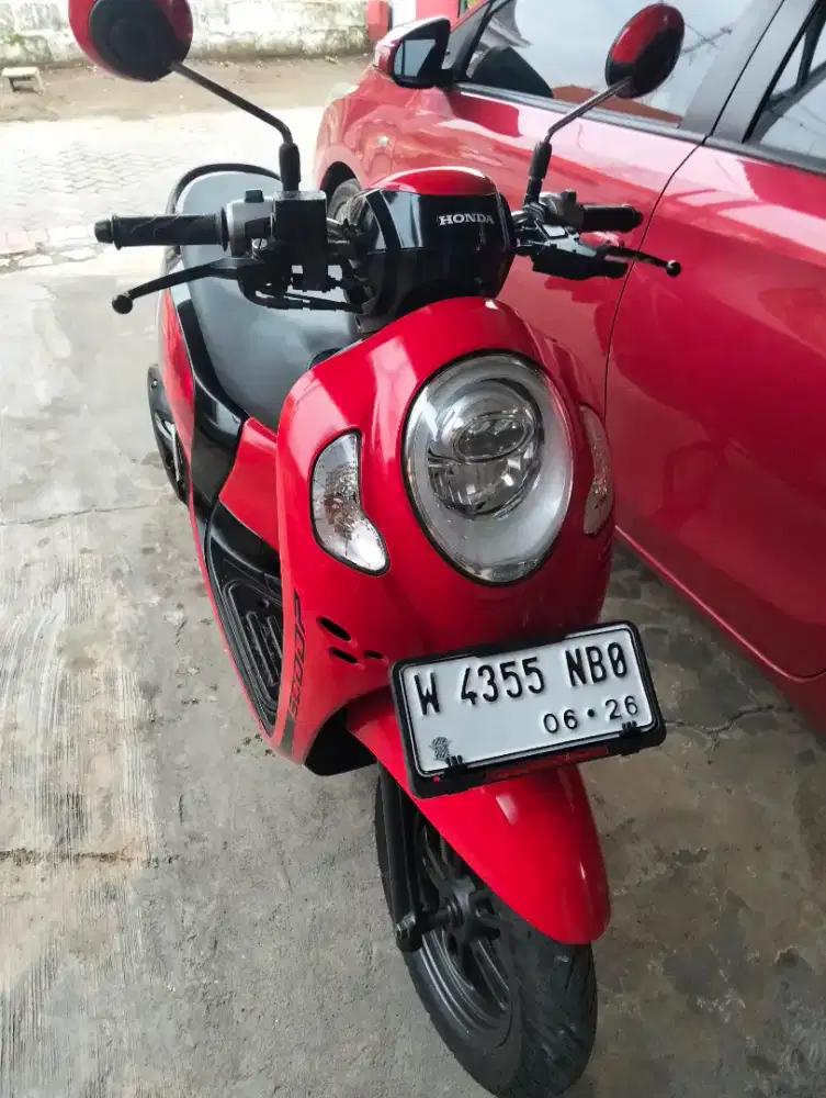 Honda scoopy 2021 w samsat krian