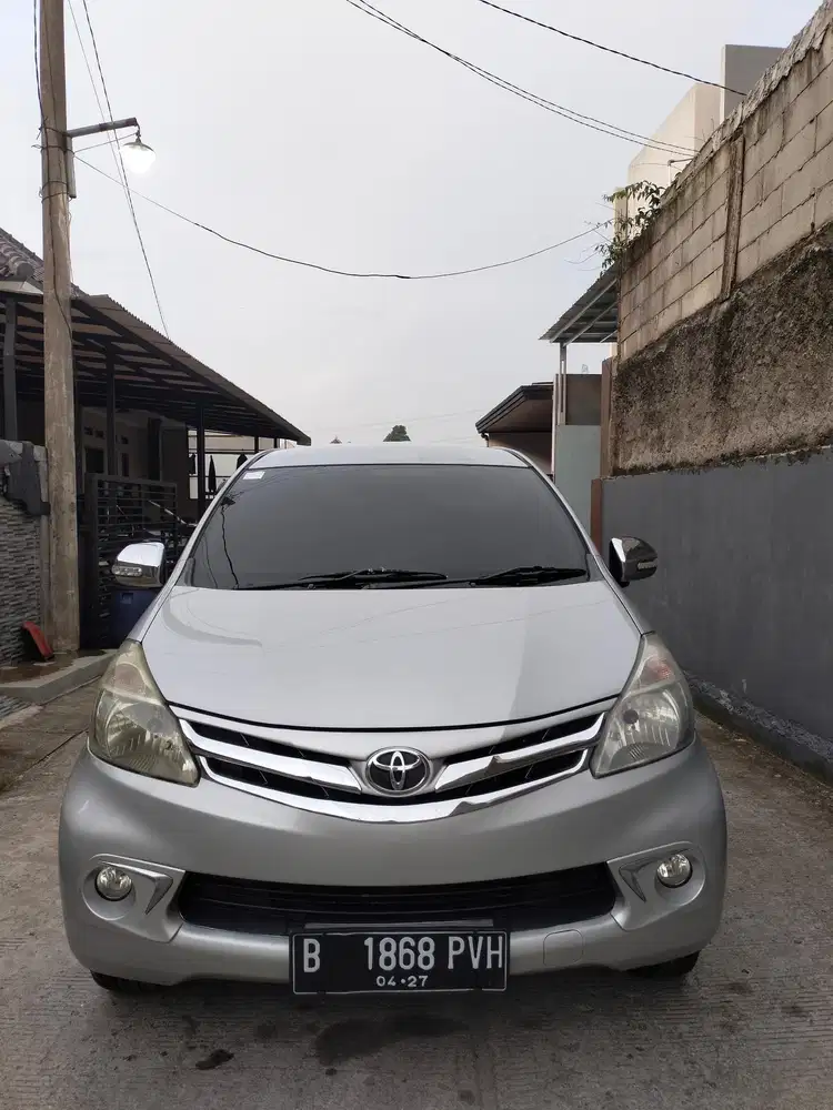 Toyota Avanza 2012 Bensin