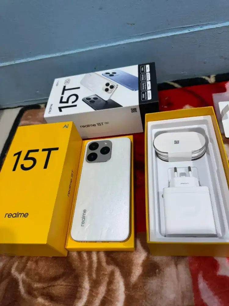REALME 15T 5G 8/256 BARU BUKA BOX AJA