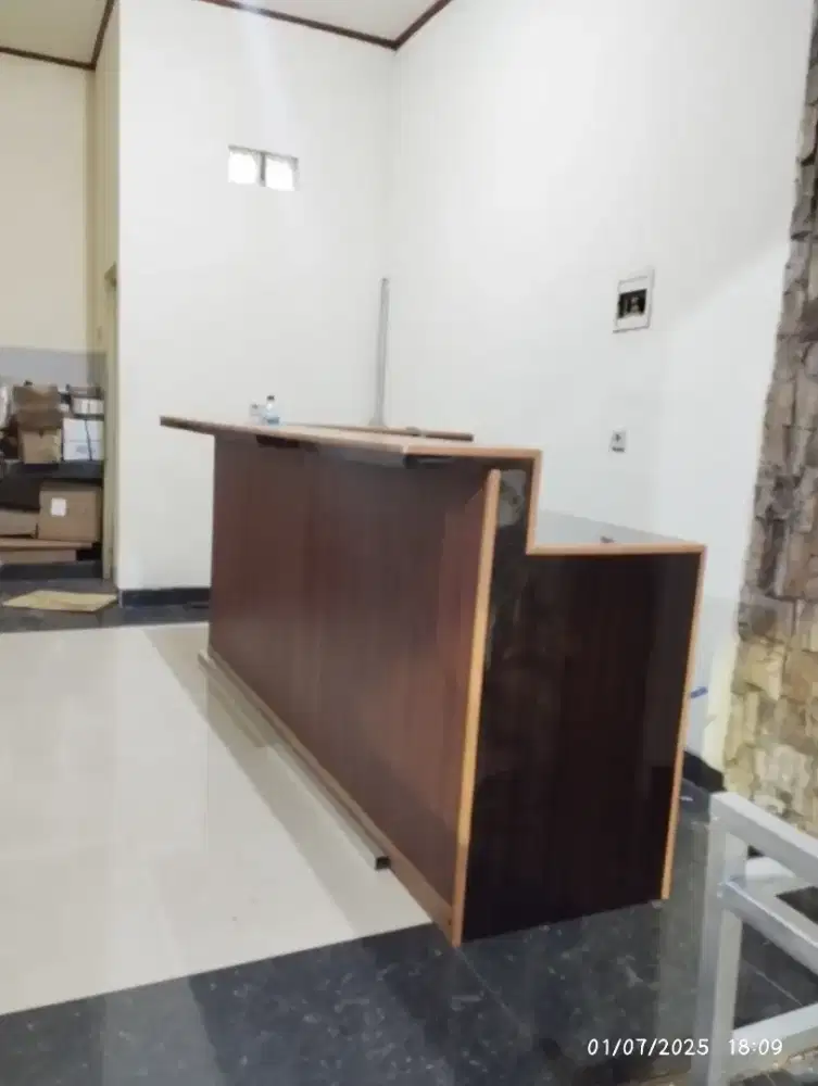 Jual meja Bar ukuran besar bonus meja kompor & wastafel