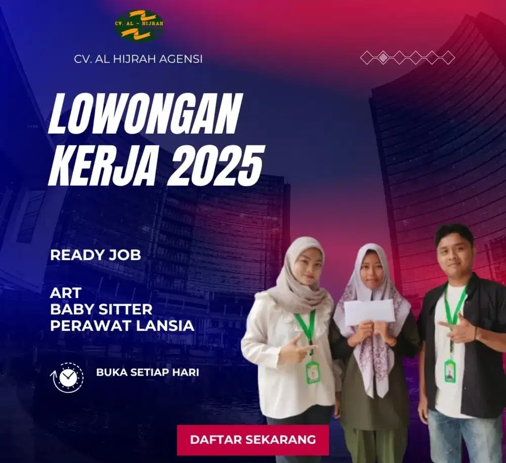 LOKER SEGERA!!! ASISTEN RUMAH TANGGA