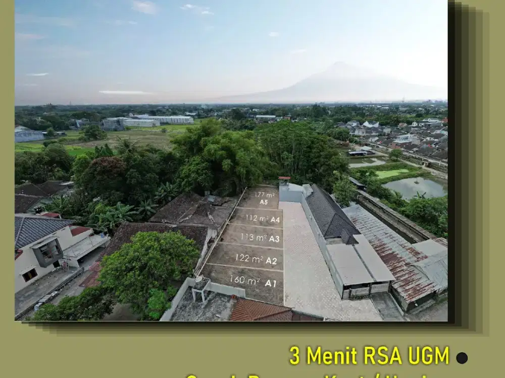 Dekat Kampus UTY Kavling Premium Tengah Kota Jogja